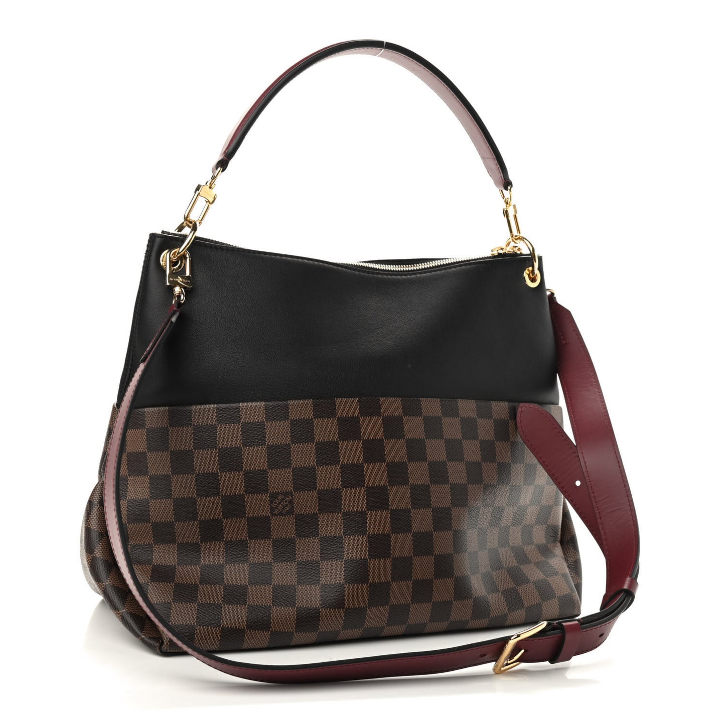 Damier Ebene Calfskin Maida Black