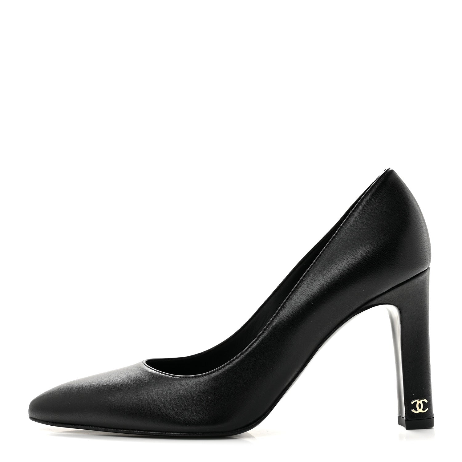 Chanel Lambskin Pumps 39 Black 1 of 10