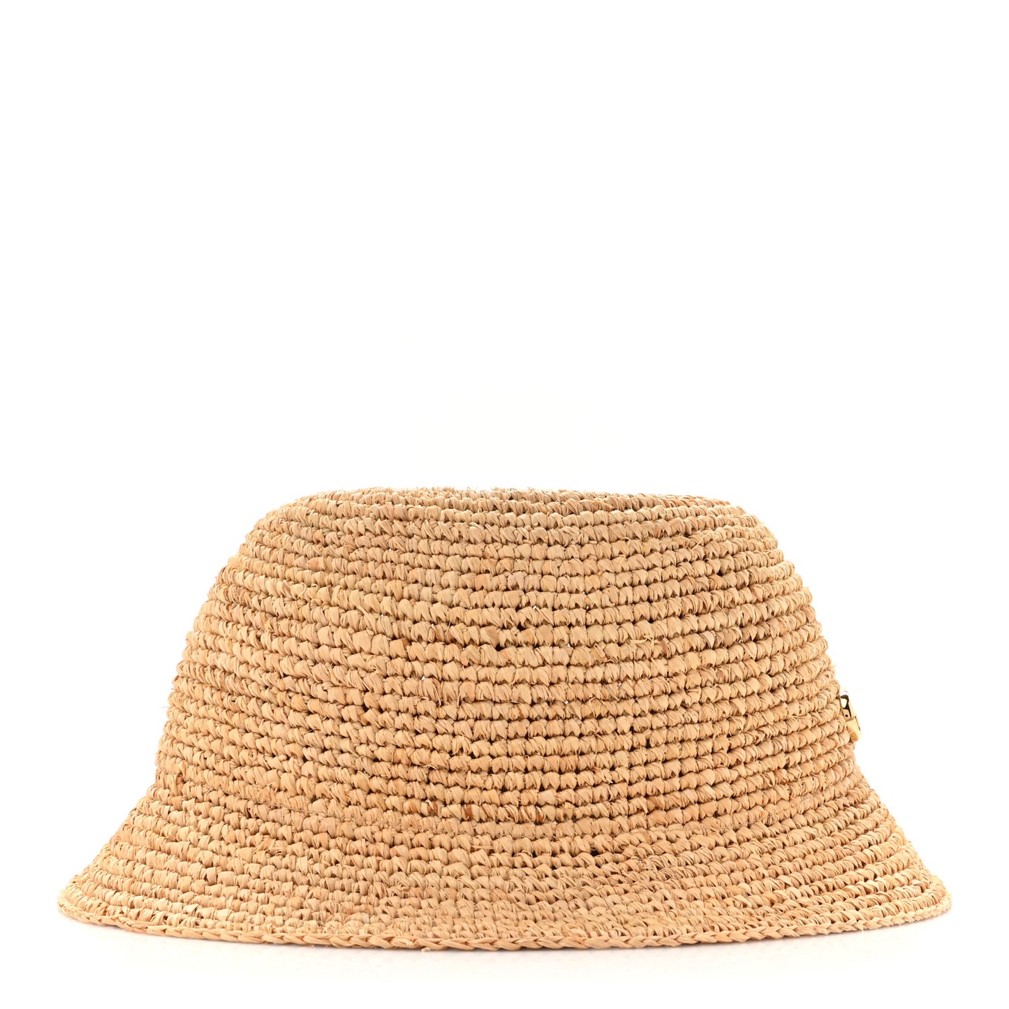 Raffia Double G Bucket Hat S Ivory