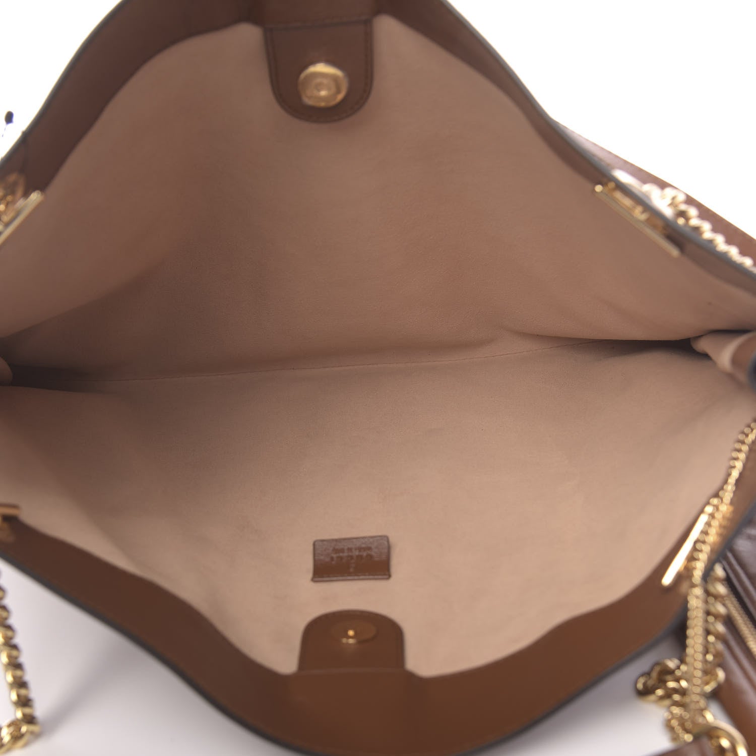 Gucci Calfskin Large Rajah Chain Tote Cuir 5 of 10