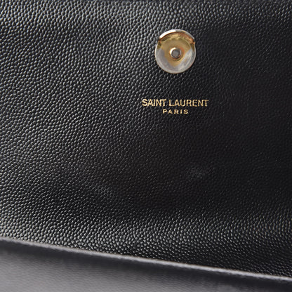 Saint Laurent Grain De Poudre Small Monogram Kate Satchel Black 8 of 18