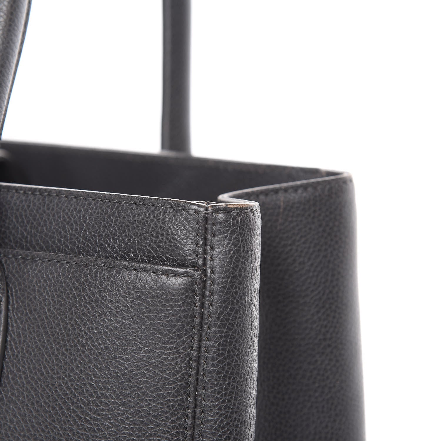 Chanel Calfskin Small Cerf Executive Shopper Tote Grey 11 of 19