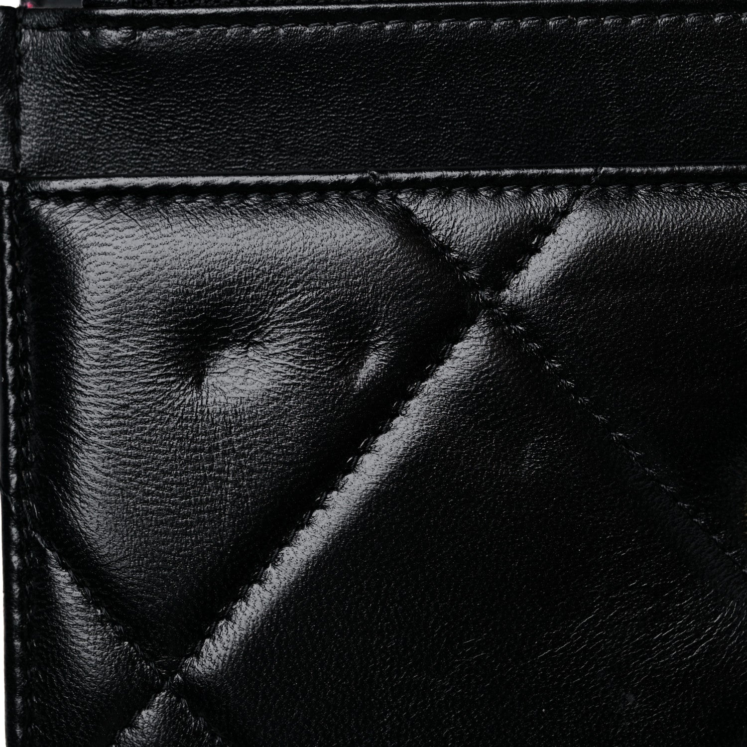 Chanel Lambskin Quilted Chanel 19 Wallet On Chain WOC Black 13 of 16