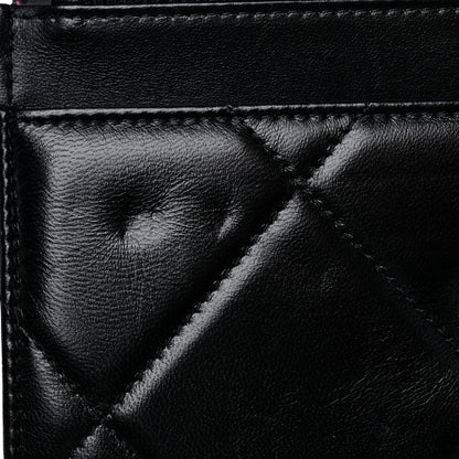 Chanel Lambskin Quilted Chanel 19 Wallet On Chain WOC Black 13 of 16