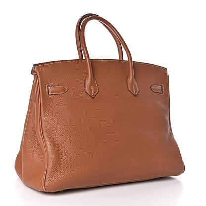Hermes Togo Birkin 35 Gold 3 of 32