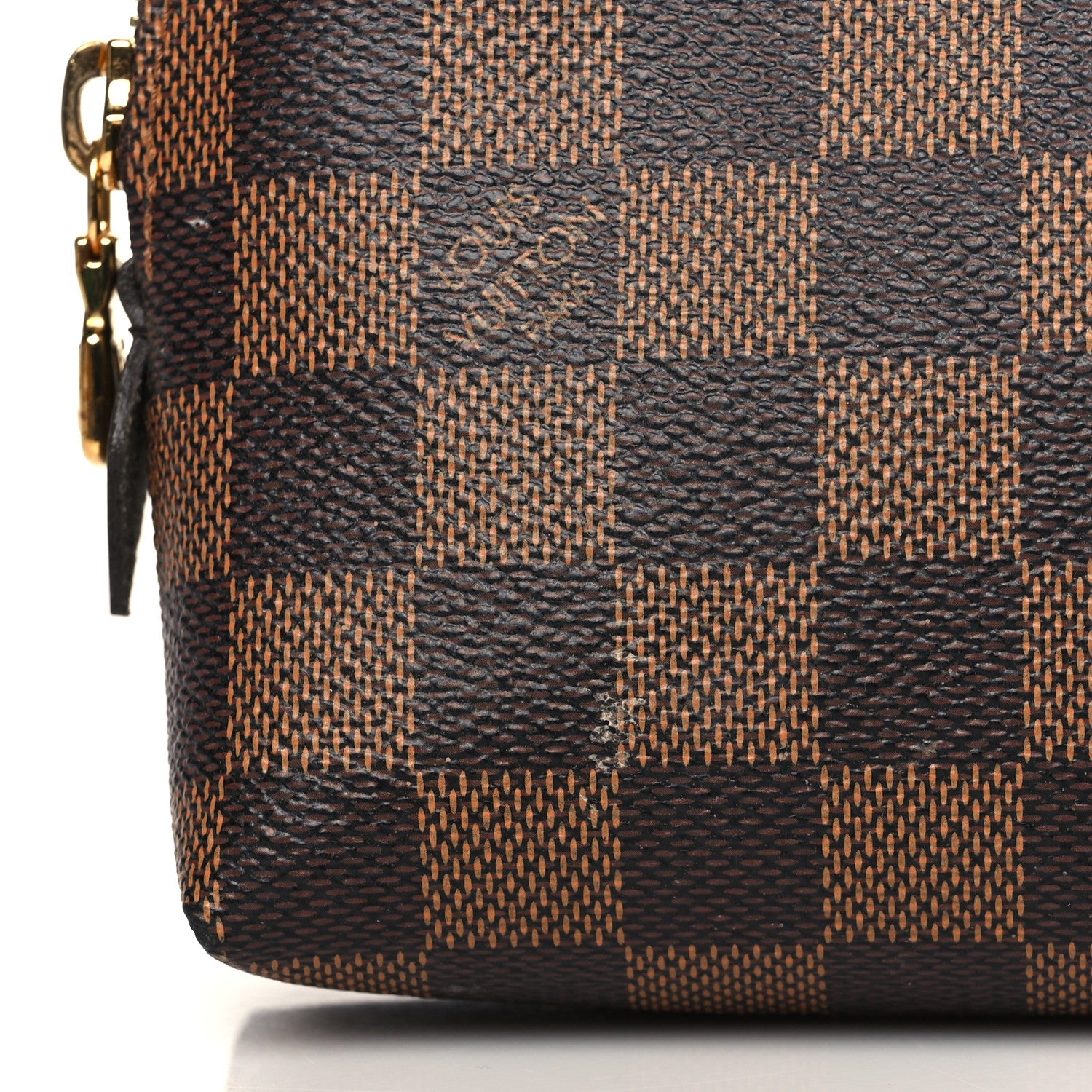 Louis Vuitton Damier Ebene Cosmetic Pouch GM 7 of 9