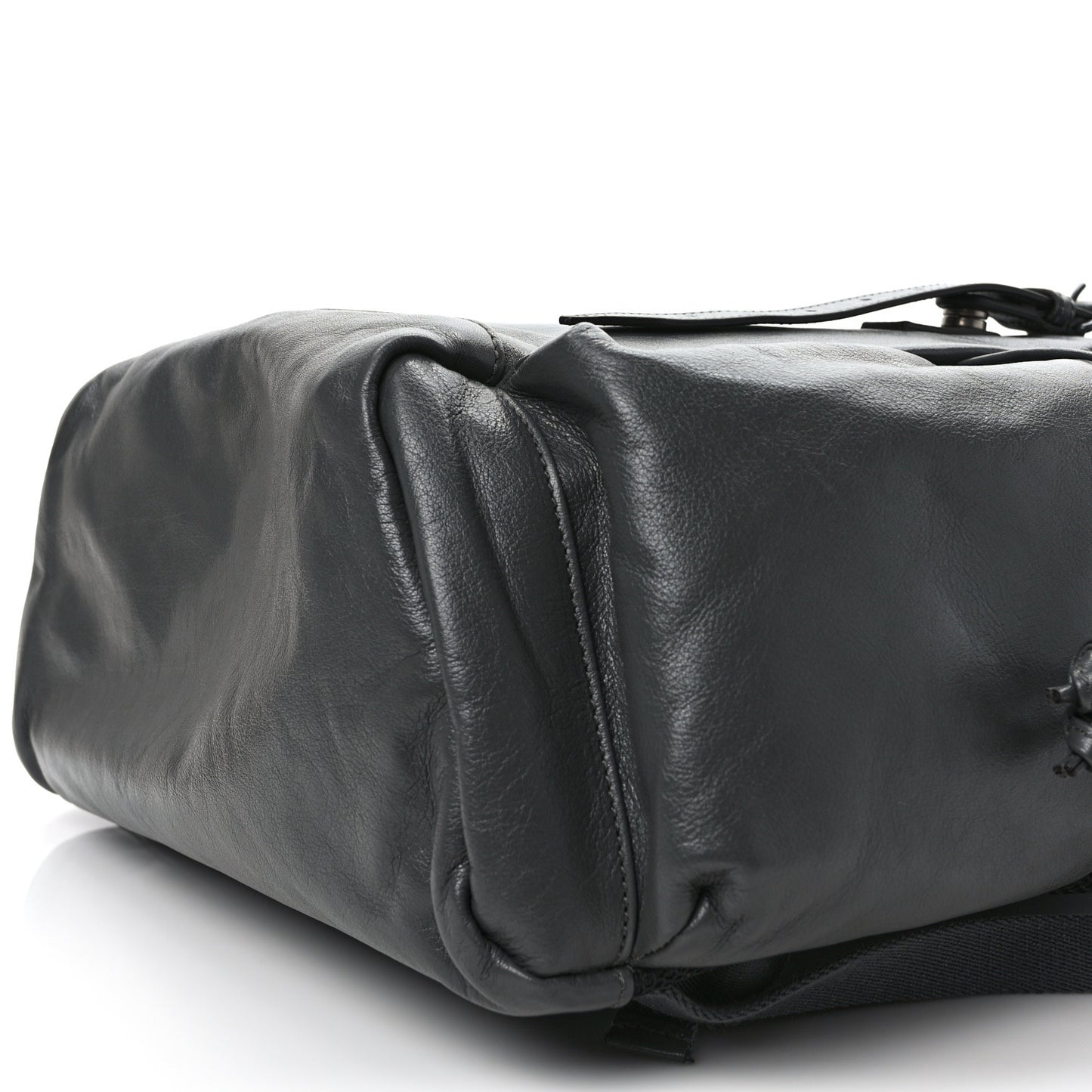 Calfskin Monochrome Double G Backpack Grey