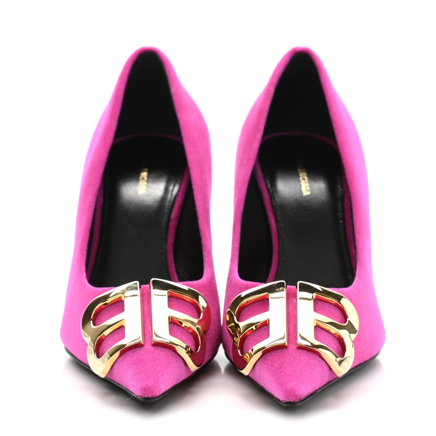 Balenciaga Velvet De Soie Pumps 35 Rose Fuchsia 2 of 9