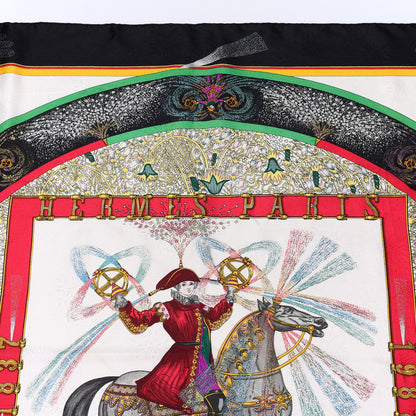 Hermes Silk Feux D'Artifice Scarf 90 3 of 5