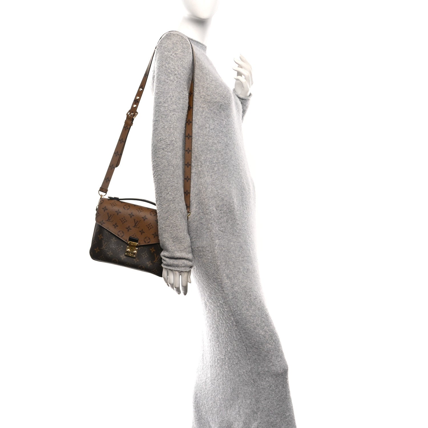 Louis Vuitton Reverse Monogram Pochette Metis 2 of 12