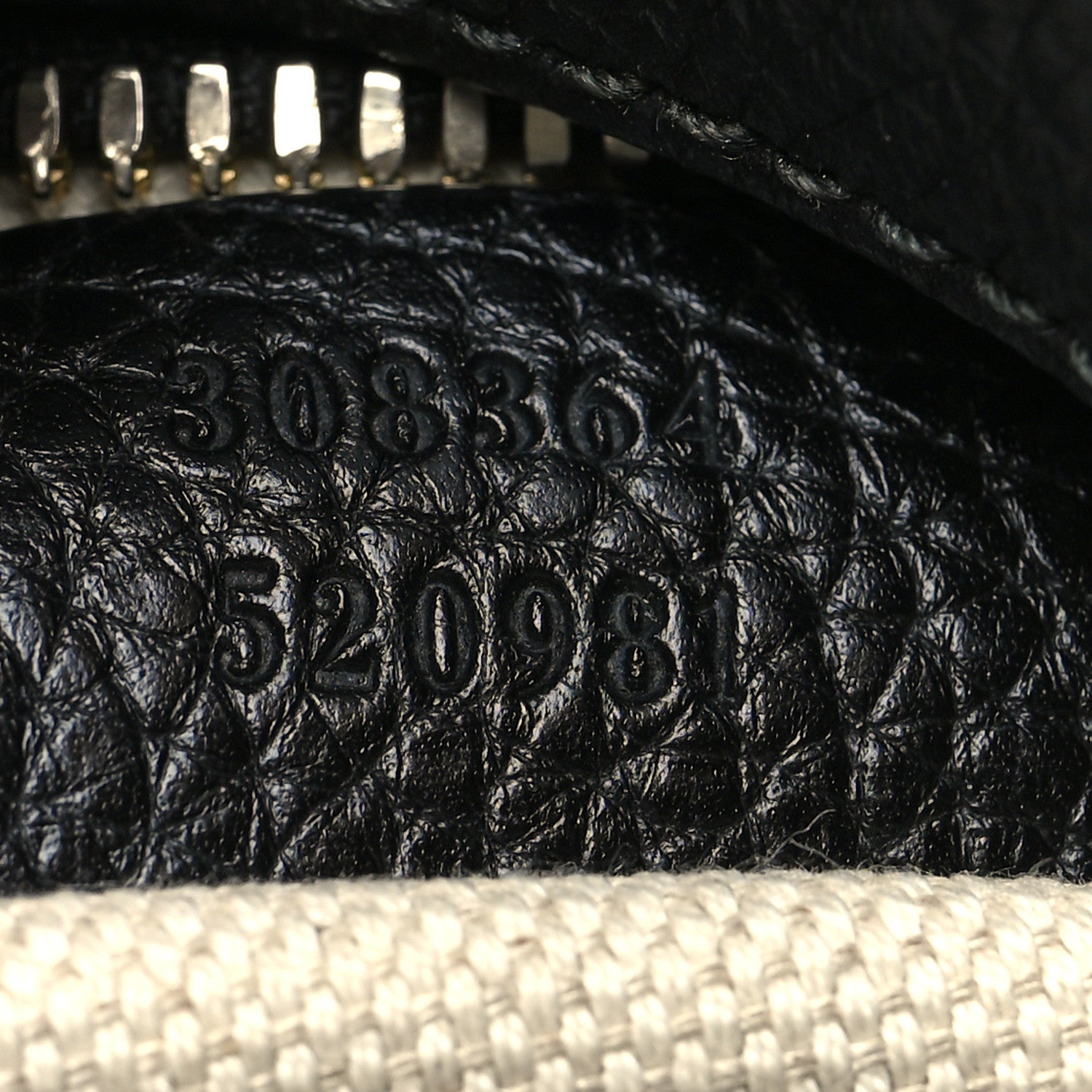 Gucci Pebbled Calfskin Small Soho Disco Bag Black 7 of 15