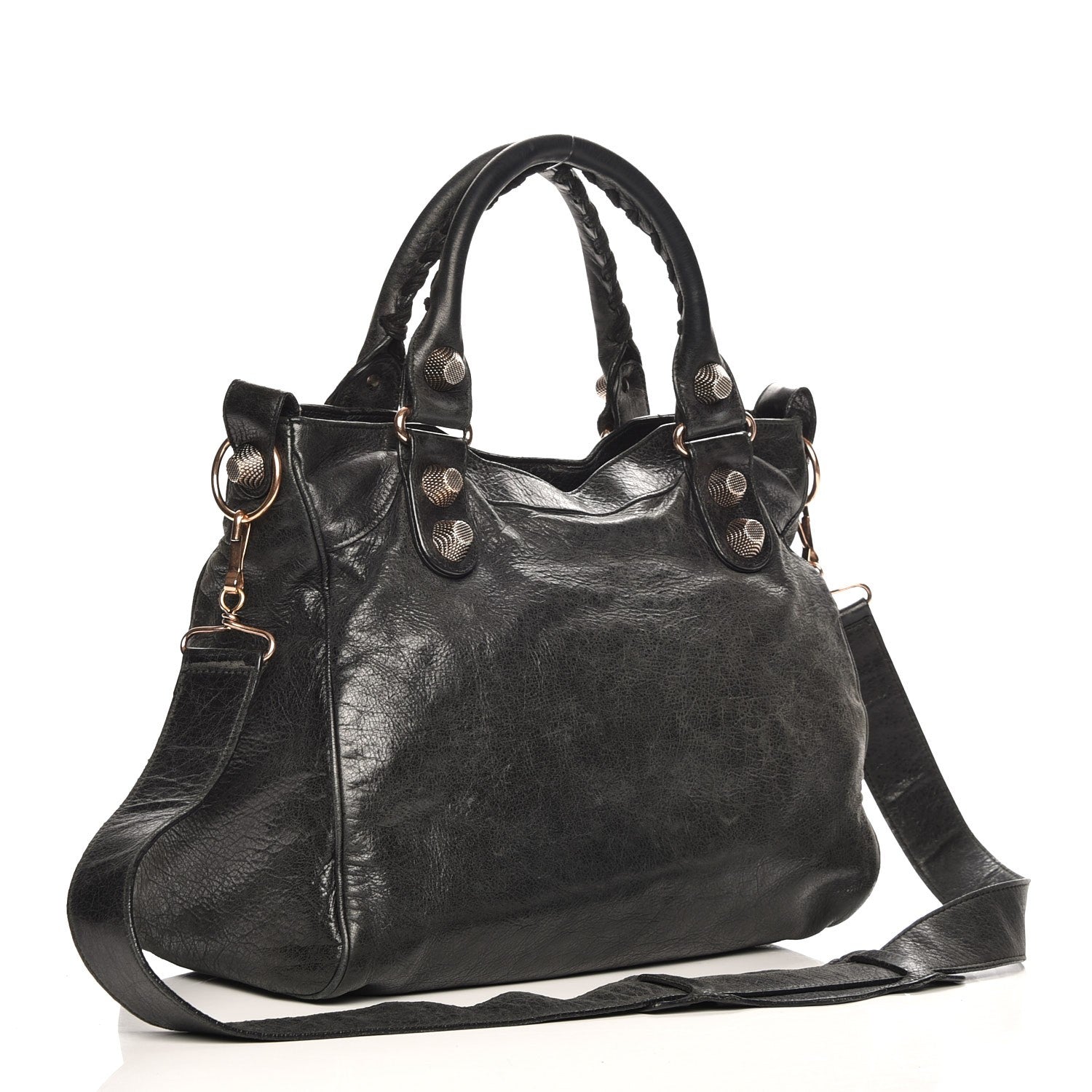 Balenciaga Agneau Giant 21 Rose Gold Hardware Velo Black 3 of 12