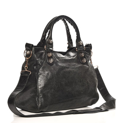 Balenciaga Agneau Giant 21 Rose Gold Hardware Velo Black 3 of 12