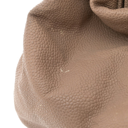 Chanel Caviar Quilted Simply CC Shoulder Bag Beige 12 of 14