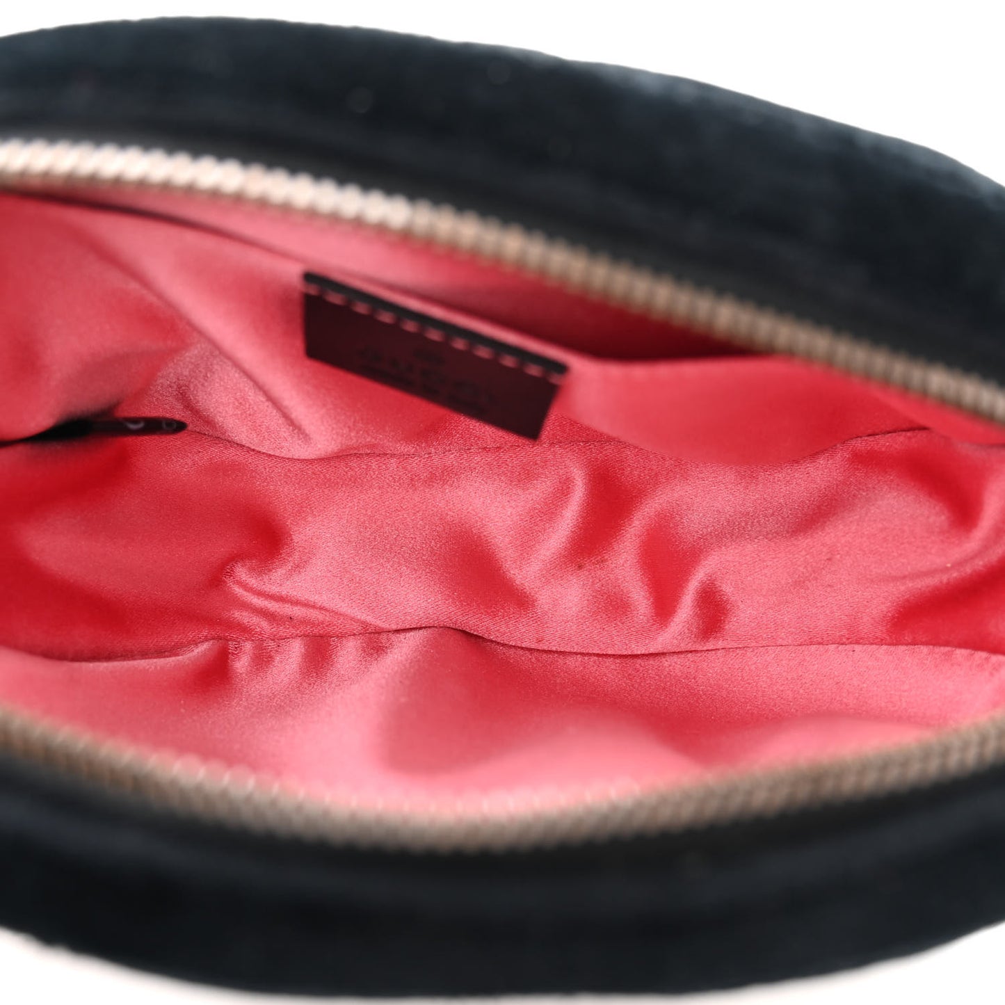 Velvet Matelasse Marquise Crystals GG Marmont Belt Bag 95 38 Black