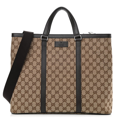 Gucci GG Monogram Large Joy Tote Bag Dark Brown 1 of 11