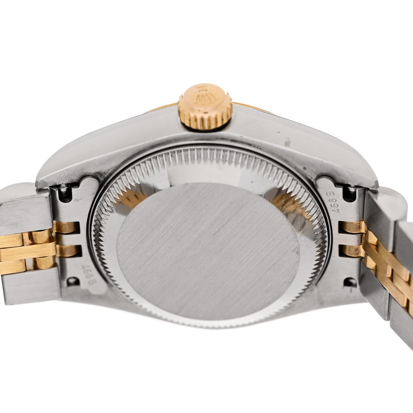 Stainless Steel 18K Yellow Gold Diamond 26mm Oyster Perpetual Datejust Watch Champagne 79173