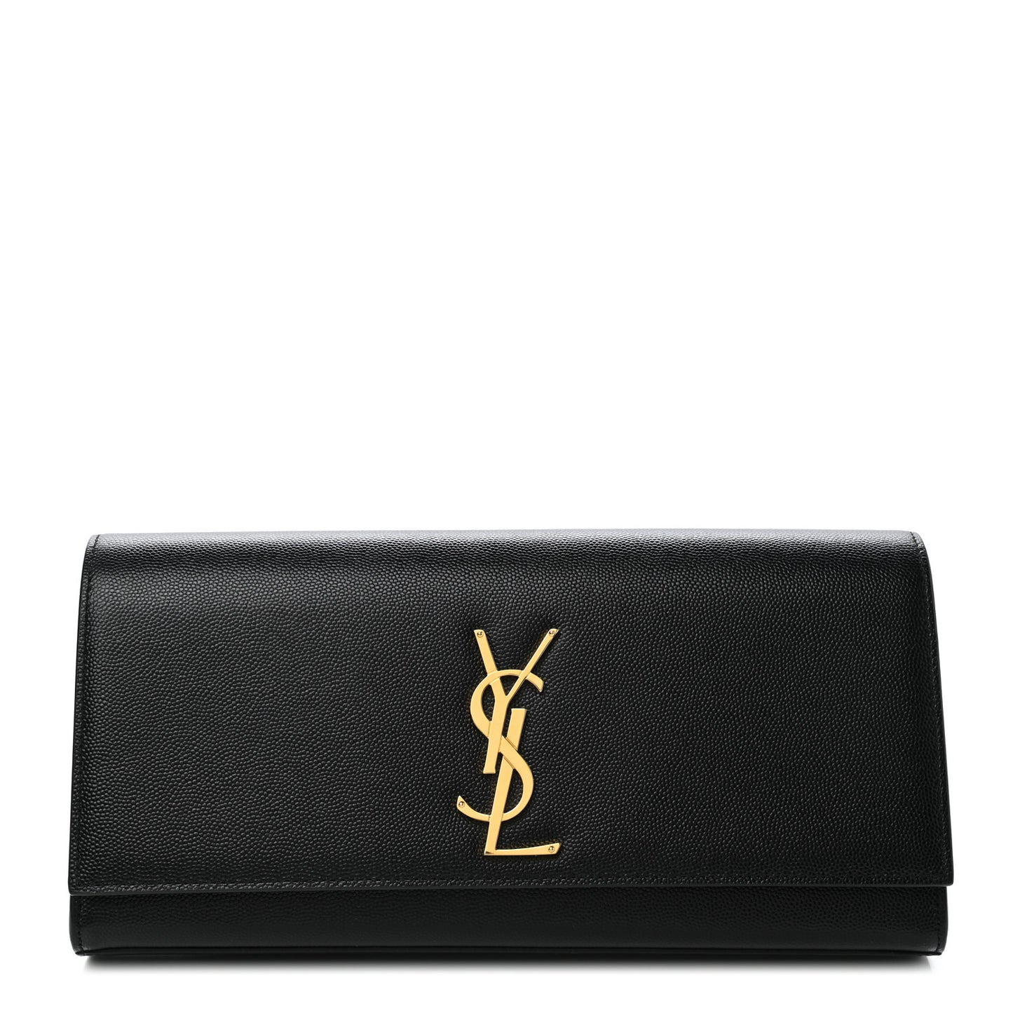 Grain De Poudre Monogram Cassandre Clutch Black