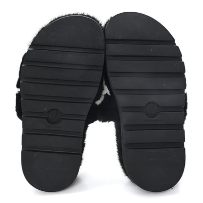Louis Vuitton Mink Pool Pillow Comfort Mule 39 Black 6 of 9