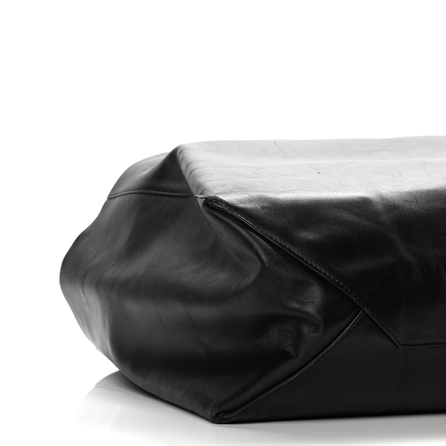 Calfskin Medium Horizontal Cabas Phantom Black