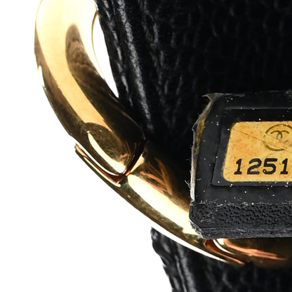 Chanel Caviar Quilted Grand Shopping Tote GST Black 7 of 11