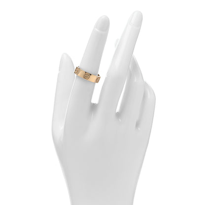 Cartier 18K Yellow Gold 5.5mm LOVE Ring 53 6.5 2 of 5