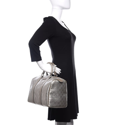 Gucci Imprime Monogram Medium Joy Boston Silver 2 of 14