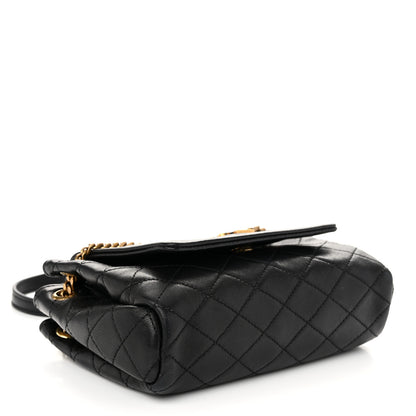 Saint Laurent Lambskin Quilted Monogram Mini Nolita Black 4 of 10