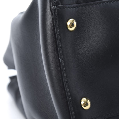 Gucci Guccissima Signature Large Shoulder Tote Bag Black 11 of 17