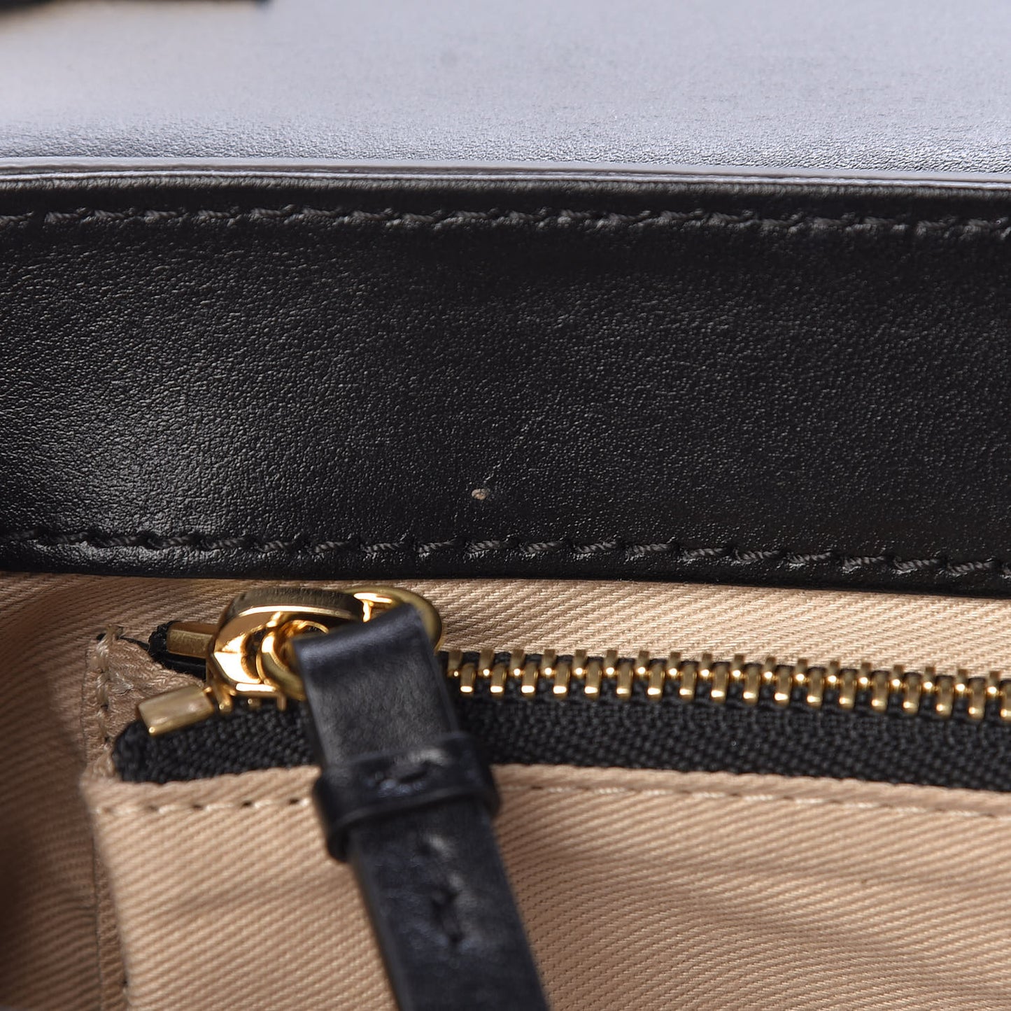 Calfskin C Double Carry Black