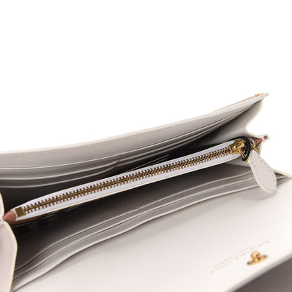 Burberry Vintage Check Continental Wallet White 5 of 8