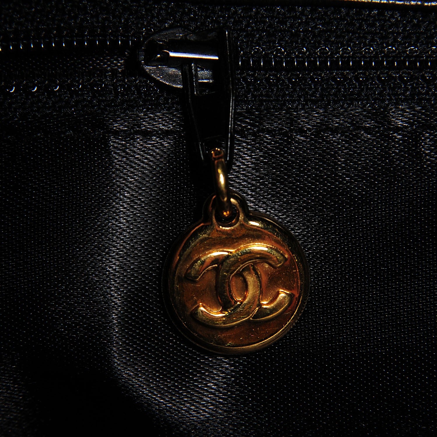 Chanel Lambskin Quilted Shoulder Bag Black 7 of 8