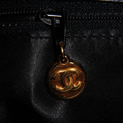 Chanel Lambskin Quilted Shoulder Bag Black 7 of 8