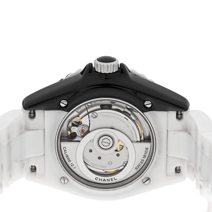 Chanel Stainless Steel Ceramic 38mm J12 Paradoxe Automatic Watch White 4 of 4