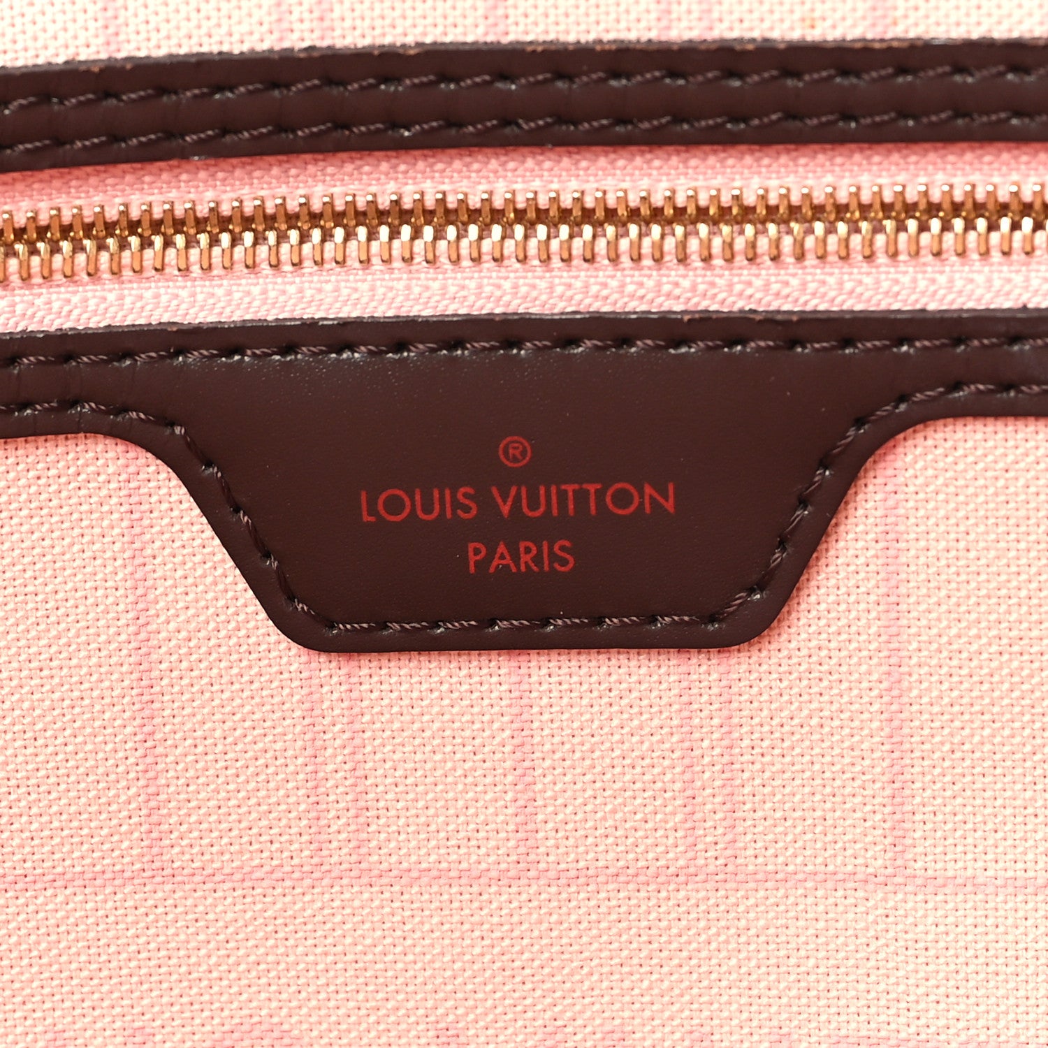 Louis Vuitton Damier Ebene Neo Neverfull MM Rose Ballerine 7 of 12