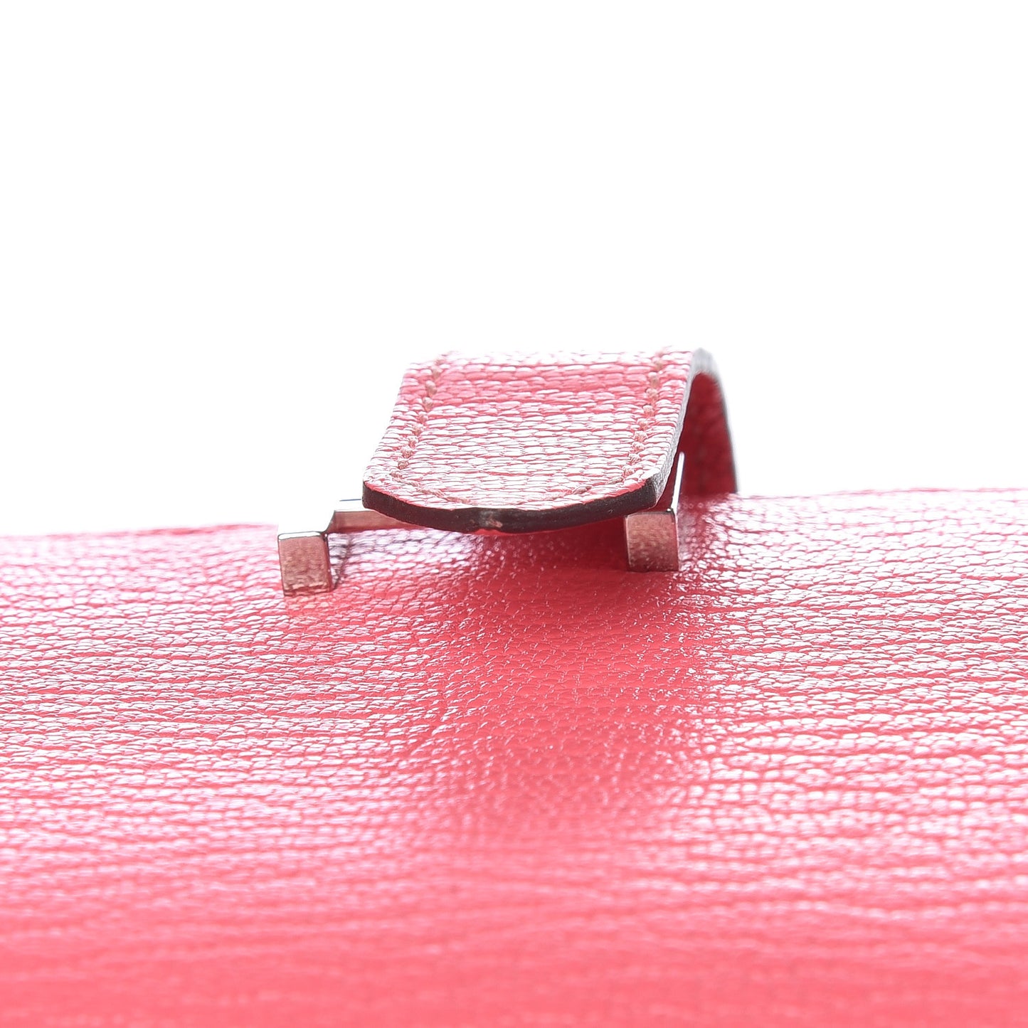 Chevre Mysore Bearn Compact Wallet Rose Lipstick