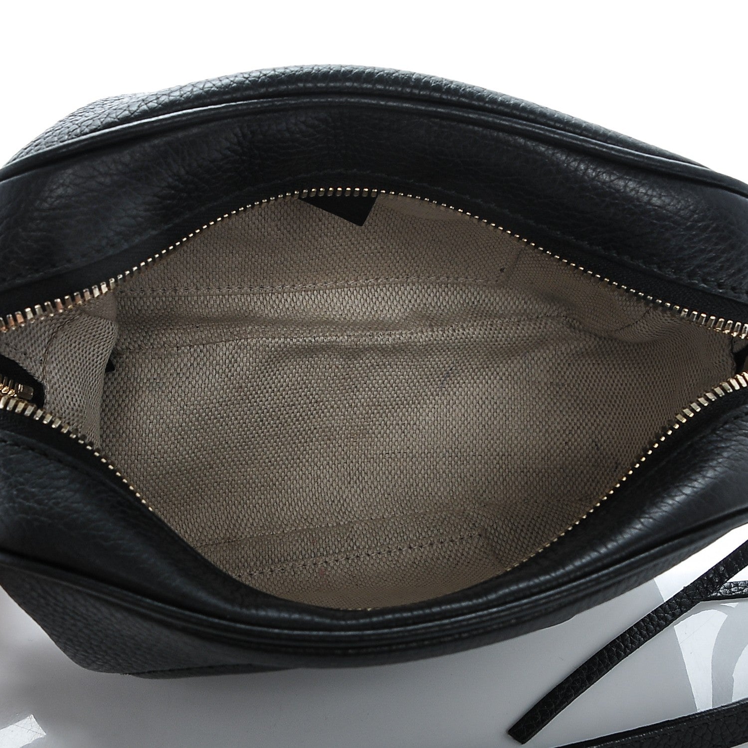 Gucci Pebbled Calfskin Small Soho Disco Bag Black 5 of 6