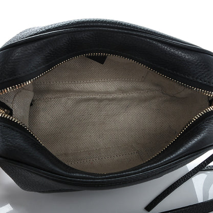 Gucci Pebbled Calfskin Small Soho Disco Bag Black 5 of 6