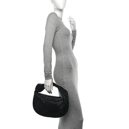 Bottega Veneta Nappa Intrecciato Teen Jodie Hobo Black 2 of 10