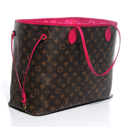 Louis Vuitton Monogram Articles de Voyage Ikat Neverfull GM Rose Indien 3 of 7