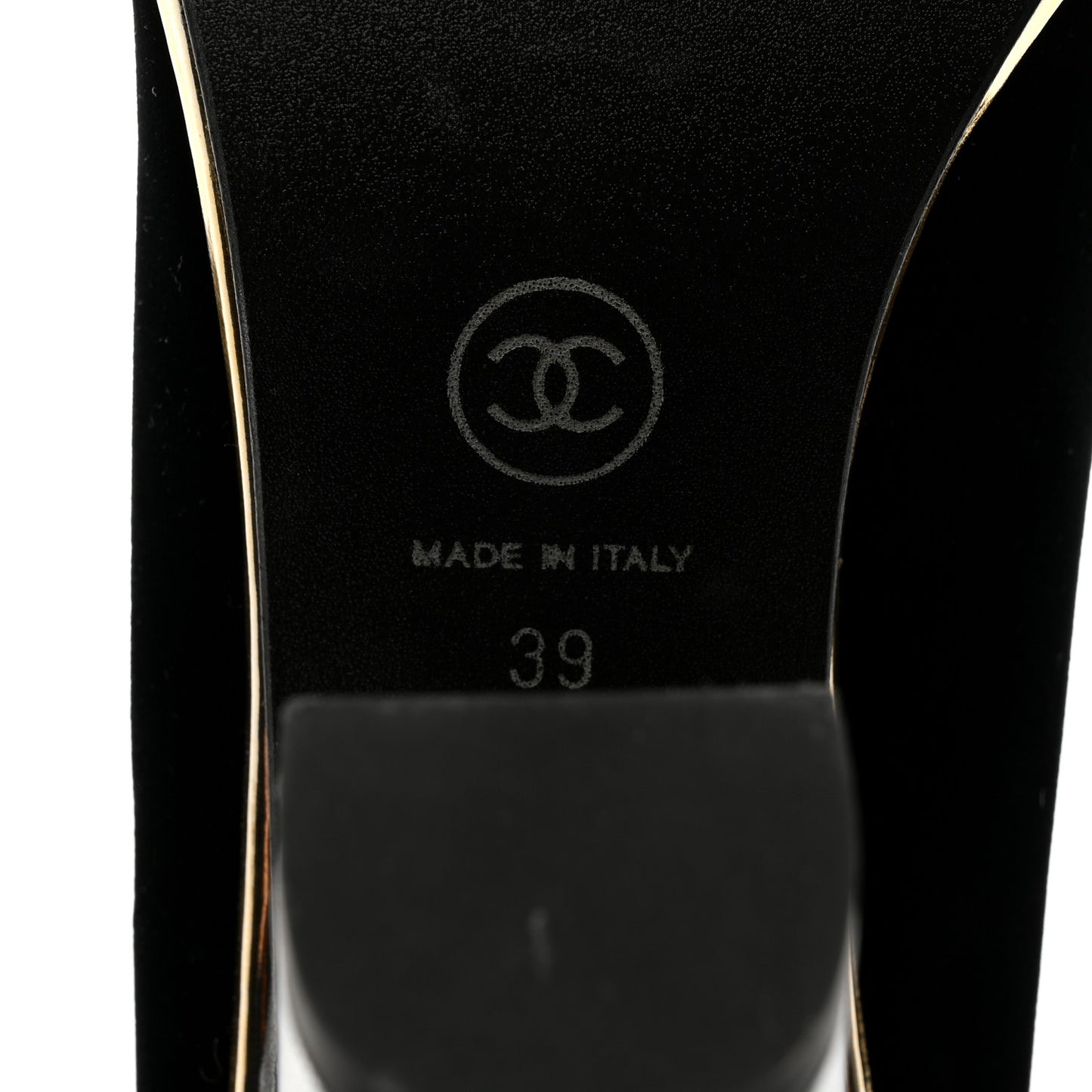 Velvet Satin Cap Toe Pearl Pumps 39 Black