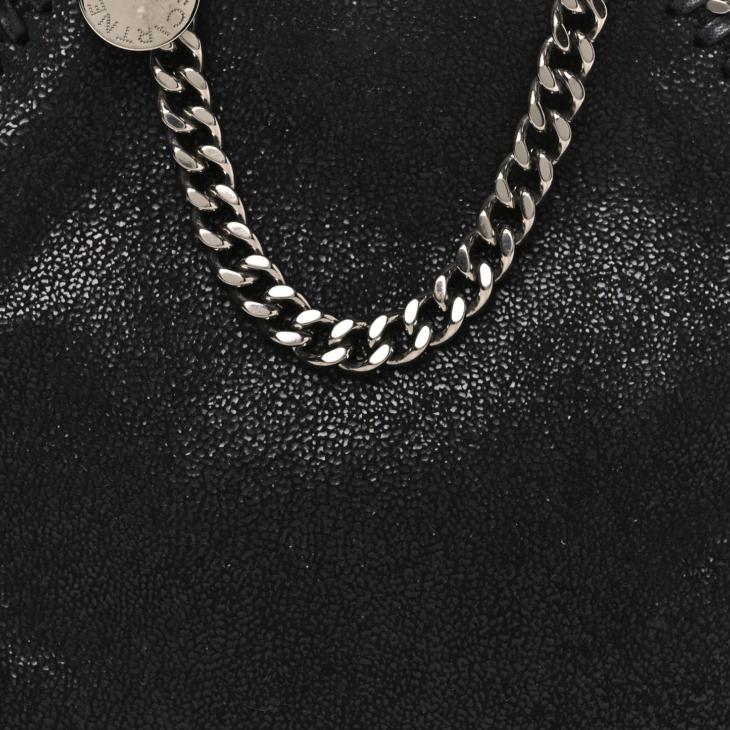 Shaggy Deer Tiny Falabella Tote Black