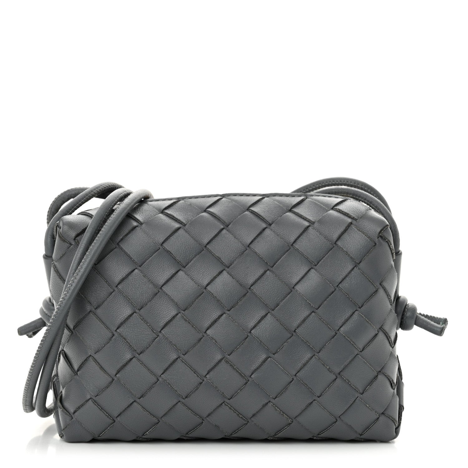 Bottega Veneta Nappa Intrecciato Mini Loop Camera Bag Thunder 1 of 10