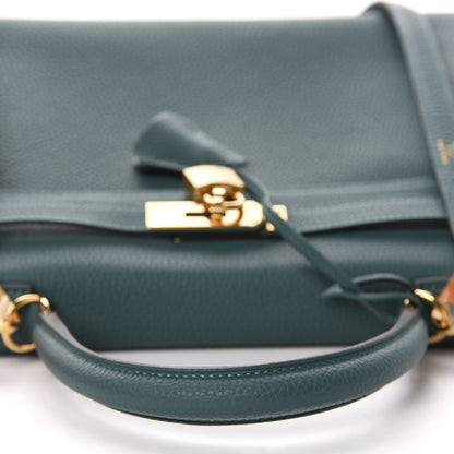 Hermes Togo Kelly Retourne 28 Malachite 11 of 39