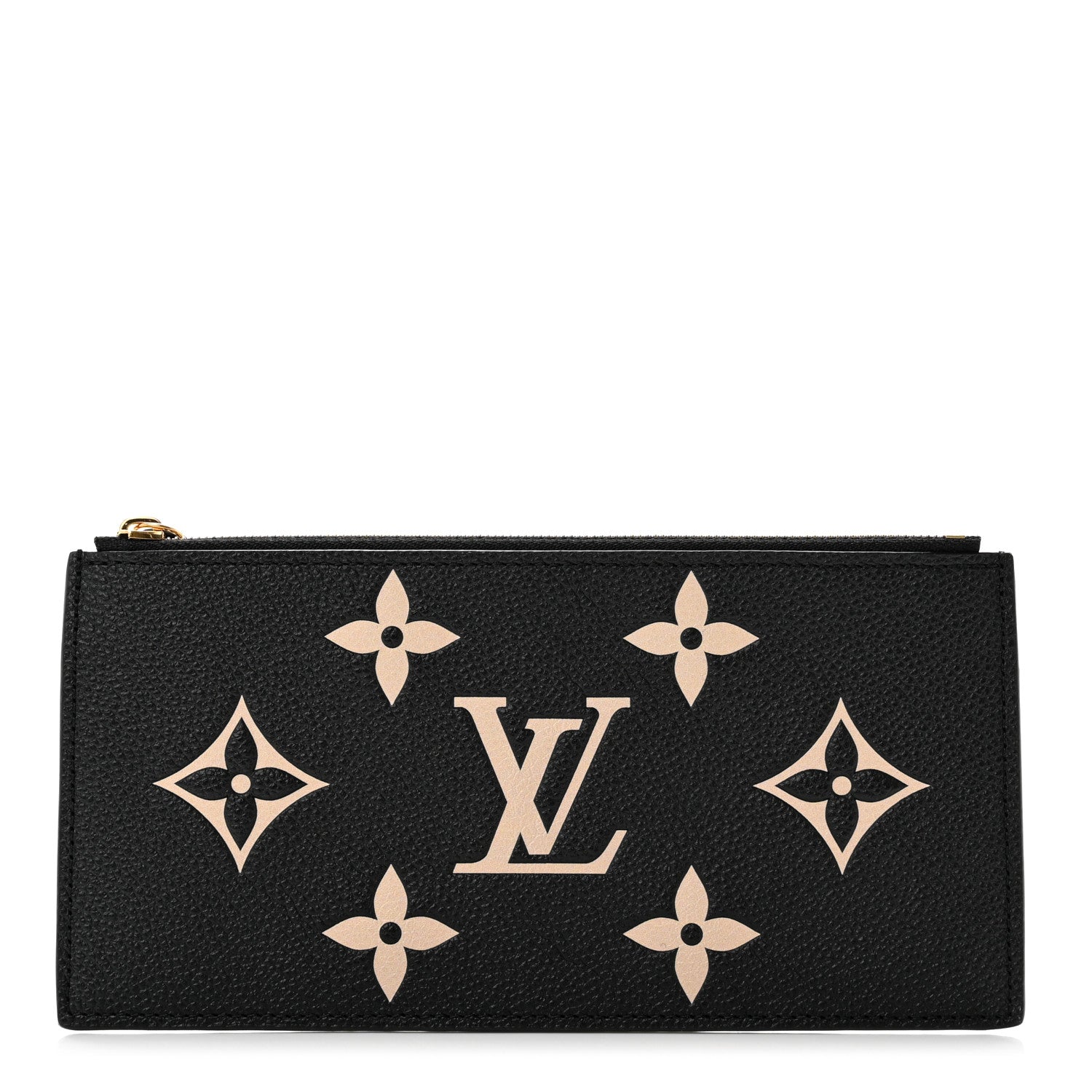 Louis Vuitton Empreinte Monogram Giant Crafty Pochette Felicie Zippered Insert Black 1 of 6