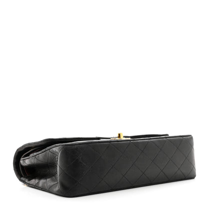 Chanel Lambskin Quilted Medium Double Flap Black 4 of 13