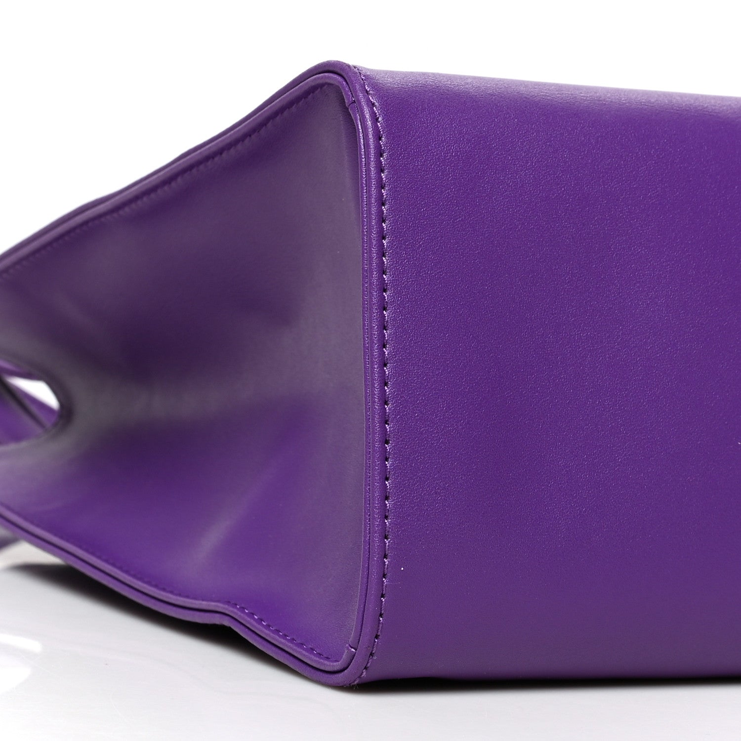 Telfar Vegan Leather Medium Shopping Bag Grape 9 of 12