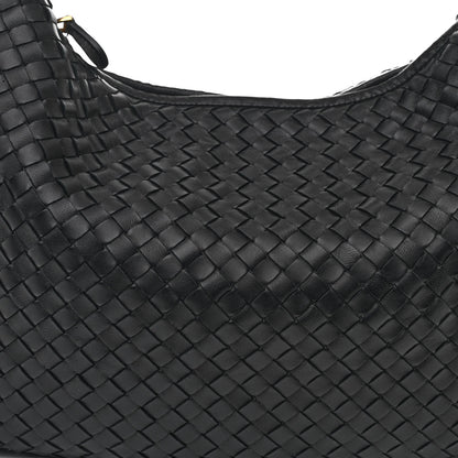 Bottega Veneta Nappa Intrecciato Medium Veneta Hobo Black 8 of 11