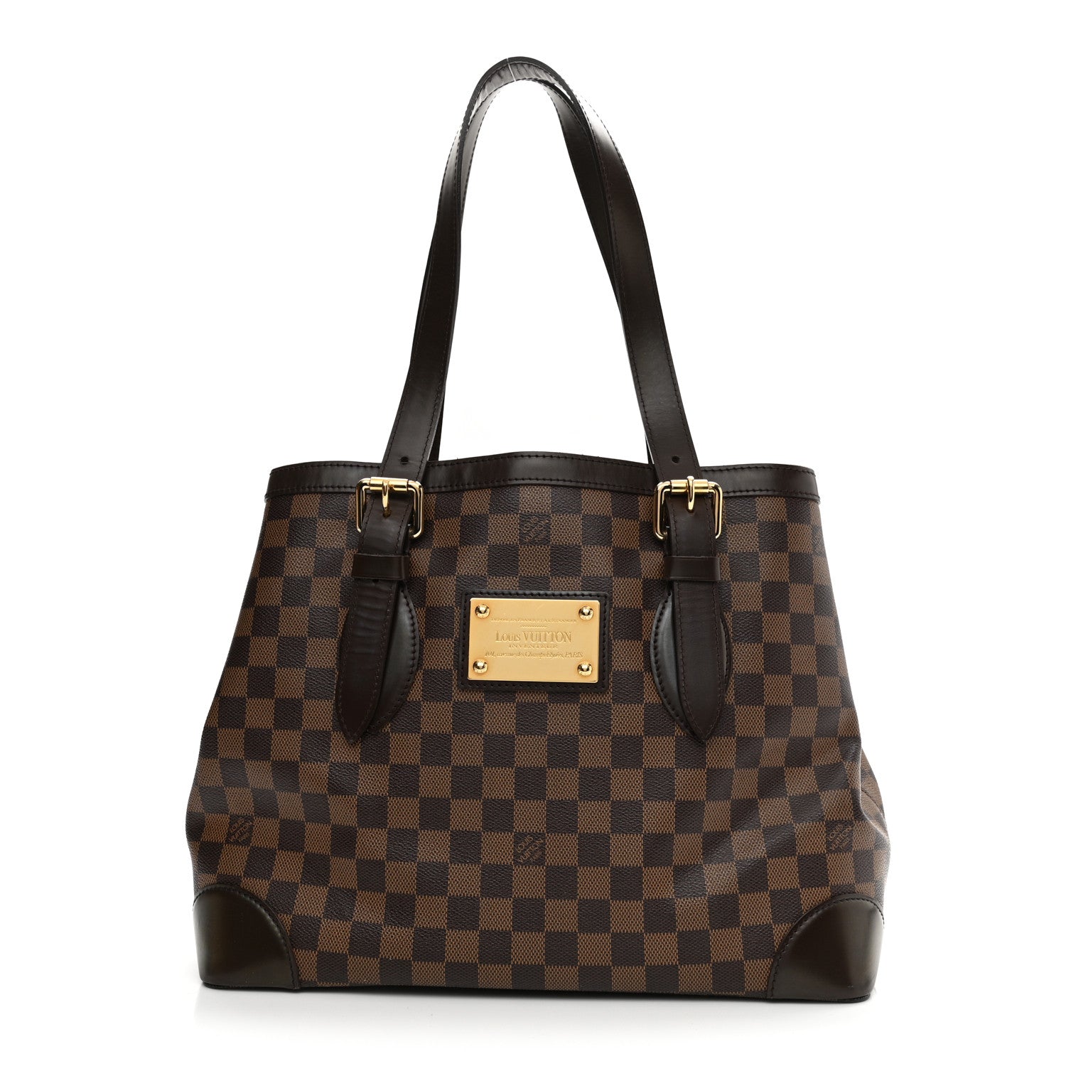 Louis Vuitton Damier Ebene Hampstead MM 1 of 13