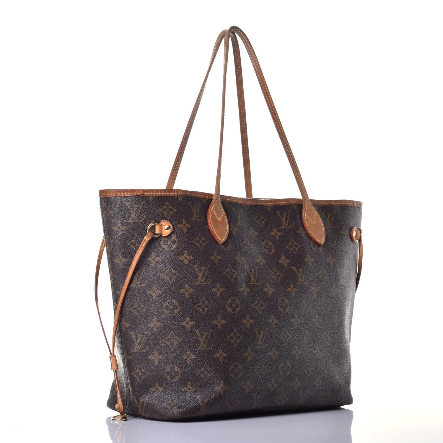 Louis Vuitton Monogram Neverfull MM 3 of 9